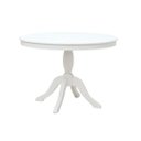 Ver imagem 2 de Mesa Redonda 4 Lugares 100cm Branca Torneada Clássico Norah - Iaza Moveis