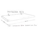 Ver imagem 1 de Kit 4 Prateleiras MDF cor Canela com Suporte Decoração Foto 30x10cm