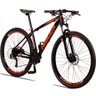 Bicicleta 29 Raider Z3X Pro 27V Preto+Laranja - 1