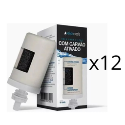 Kit 12 Un Vela Original Oasis Carvão Ativado Dupla Ação - 3