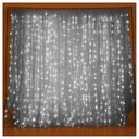 Ver imagem 1 de Cascata de Natal 520 Led Luz Branca 8 Funções 5x2m 220v