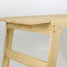 Aparador de Madeira Pinus Natural para Decoração - 4