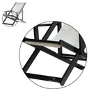 Ver imagem 2 de Kit 3 Espreguiçadeiras Dobrável Black Cb-bege