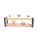 Ver imagem 1 de Estante Suspensa Decorativa Chamego 60cm:Rose Gold