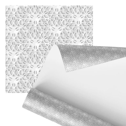 Papel de Parede Adesivo Abstrato 3d Minimalista Cinza 2,80m