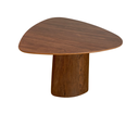 Ver imagem 1 de Mesa de Jantar Cone Orgânica Redonda 140x144 Cm Base e Tampo Pau Ferro Catedral Linn Design Decor