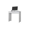 Mesa Escrivaninha Home Office 2 Gavetas Lisboa - Branco - Mizza Decor - 1
