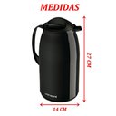 Ver imagem 2 de Kit 2 Garrafa Térmica de Mesa Veneza Café com Leite 1l