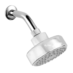 Ducha Chuveiro Aquecedor Solar Gás Flatt Redondo Articulado - 2