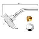 Ver imagem 7 de Ducha Chuveiro Aquecedor Solar Gás Flatt Redondo Articulado