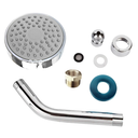 Ver imagem 6 de Ducha Chuveiro Aquecedor Solar Gás Flatt Redondo Articulado