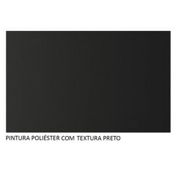 Rack Retrô Madesa Reims para Tv até 75 Polegadas Pés de Madeira - Preto - 10