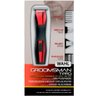 Aparador de Pelos Wahl Groomsman T-pro - 9855-44810 Vermelho/preto Bivolt - 3