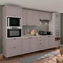 Ver imagem 1 de Armário de Cozinha Genialflex Iluminata Ayla Branco Fendi