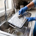 Ver imagem 4 de Tabua Cozinha Dupla Inox e Madeira Antibacteriana Grande Unica