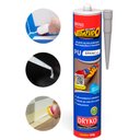 Ver imagem 3 de Adesivo Selante PU DRYKO Branco 400G Vedatudo