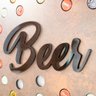 Porta Tampinhas em MDF Corten Beer - 50x50cm - 3
