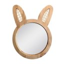 Ver imagem 1 de Espelho Decorativo Infantil 48x37cm Coelho Pinus