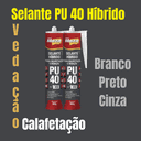 Ver imagem 2 de Selante Pu Construção Juntas de Dilatação Calhas Rufos 400g