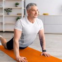 Ver imagem 3 de Tapete de Yoga Esteira Tatame Treino Fit Pilates Fisioterapia Alongamento Ginastica Academia Casa Fu