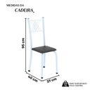 Ver imagem 3 de Cadeiras para Sala de Jantar 6 Unidades Sara