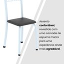 Ver imagem 4 de Cadeiras para Sala de Jantar 6 Unidades Sara