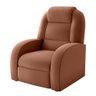 Poltrona para Sala Reclinável Larry Veludo Cobre - 2