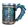 Caneca Medieval Viking 3d Dragão na Espada Decoração Casa - 1