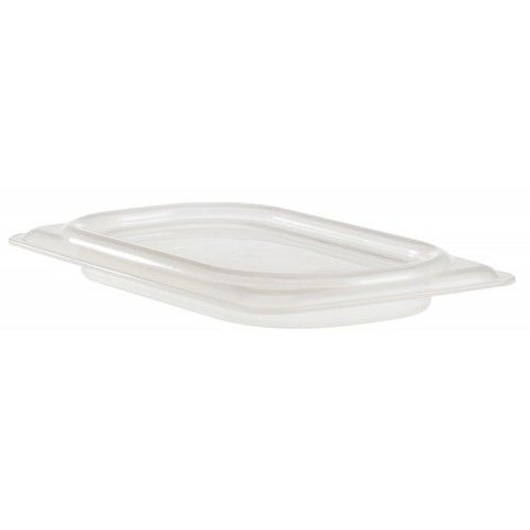 Tampa 1/9 Em Polipropileno Translucida VEDANTE Para Cubas Gastronômicas GN 1/9 Em Poli Original CAMB