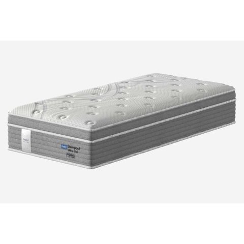 Colchão Solteiro Molas Ensacadas Masterpocket Liverpoll Ultra Gel New C/ Massagem Euro Pillow (