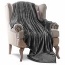 Ver imagem 2 de Cobertor Manta Casal Soft Microfibra, 180x220 Cm, Toque Macio, 180g/m² Quentinha Cores Variadas:cinz