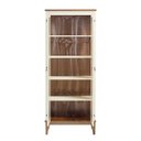 Ver imagem 2 de Cristaleira Bia 2 Portas Cor Off White com Amendoa 180 Cm - 62925