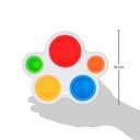 Ver imagem 3 de Brinquedo Para Bebês Ploc Ball Buba Bolinhas Coloridas De Silicone