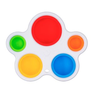 Brinquedo Para Bebês Ploc Ball Buba Bolinhas Coloridas De Silicone