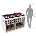 Ver imagem 4 de GARRAFEIRA EXPOSITORA PARA LOJA COLMEIA E NICHOS M432.B MUNDI MOVEIS