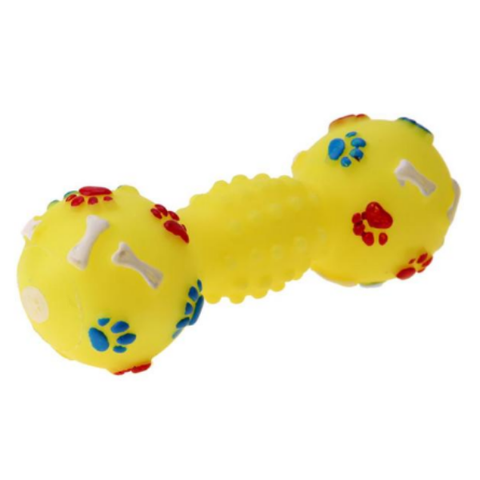 Mordedor de Halter Grande para Cachorro - Amarelo