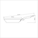 Ver imagem 3 de Frigideira Tramontina Loreto Alumínio Antiaderente e Cabo Baquelite 18 Cm 0,7l Grafite Tramontina