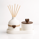 Ver imagem 2 de Kit Aromatizador Decorativo com Bandeja e Porta Objetos