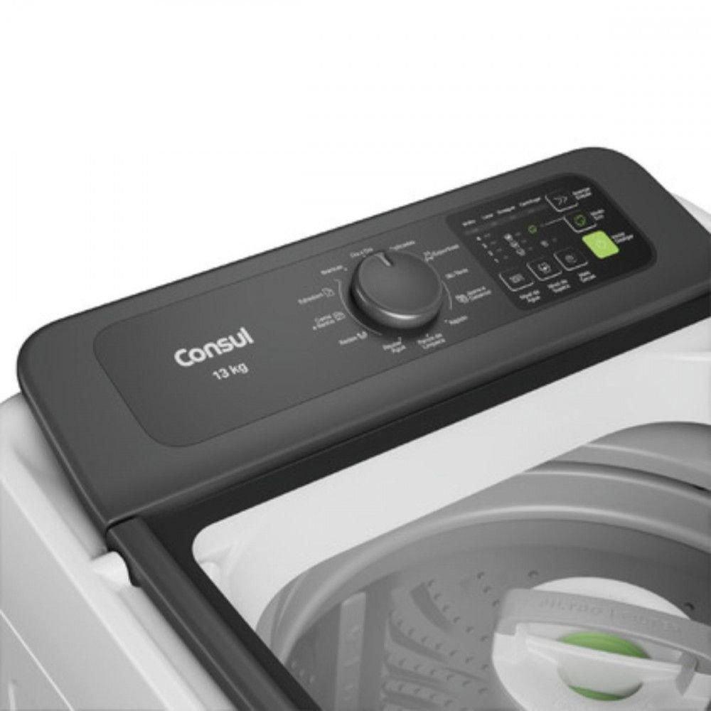 Máquina de Lavar Consul 13 Kg com Modo Eco Branco 127v - 6