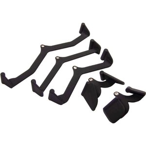 Kit com 5 Puxadores Mag com Pegada Anatomica Ahead Sports Preto