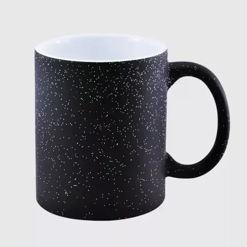 Caneca Mágica Glitter Muda de Cor Y2 Cachorro Marrom Coração Fofo - 2