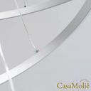 Ver imagem 5 de Lustre Led 3 Anéis Moderno 89w 60cm Branco C/ Controle