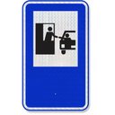 Ver imagem 1 de Placa de Sinalização Pedágio Sau-18 Resolução Contran Nº 180