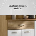 Ver imagem 6 de Armário de Cozinha Compacta Mdf 6 Portas Paris Plus - Freijó/supremo/com Ripado
