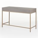 Ver imagem 5 de Escrivaninha Penteadeira Square 2 Gavetas 120 Cm X 48 Cm Nude Gianduia