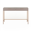 Ver imagem 1 de Escrivaninha Penteadeira Square 2 Gavetas 120 Cm X 48 Cm Nude Gianduia