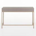 Ver imagem 4 de Escrivaninha Penteadeira Square 2 Gavetas 120 Cm X 48 Cm Nude Gianduia