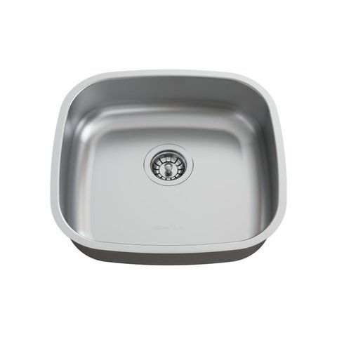 Cuba para Cozinha Pia Inox N5 36x33,5x11cm com Válvula Ghelplus