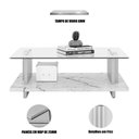 Ver imagem 3 de Mesa de Centro Tampo Vidro Retangular Foz Cumaru/opala