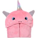 Ver imagem 1 de Manta Capuz Bebê Funny Toque Aveludado 70x70